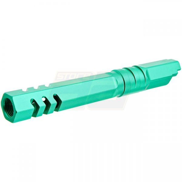 5KU Marui Hi-Capa 5.1 GBB Outer Barrel Type 2 M11CW Aluminium - Green