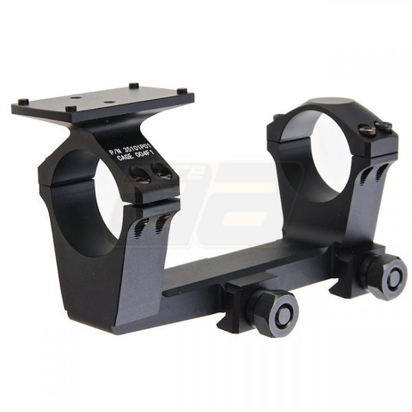 Airsoft Artisan 30mm One Piece Mount & Micro Reflex Sight Mount CNC Aluminium - Black