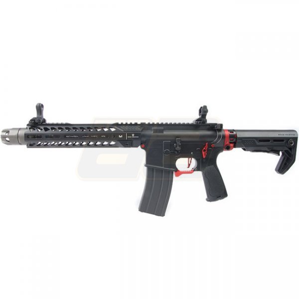 G&P Strike Industries Strike Tactical Rifle MWS Gas Blow Back Rifle 10 Inch Cerakote - Red
