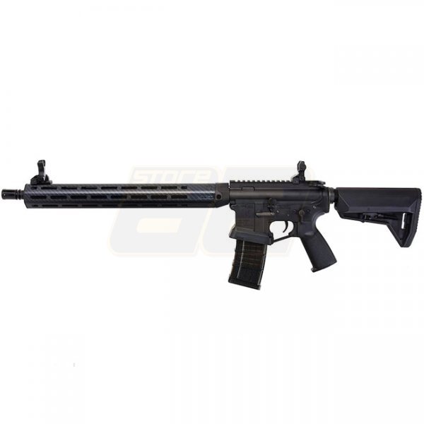 King Arms EMG Lancer Systems L15 Defense AEG Faux Carbon Handguard 15 Inch