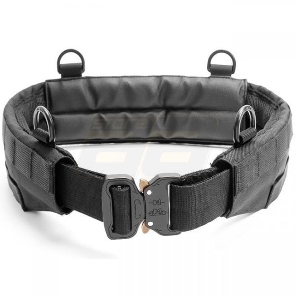 Laylax Battle Style 3 Pieces MOLLE Belt Metal Buckle Model - Black - S/M