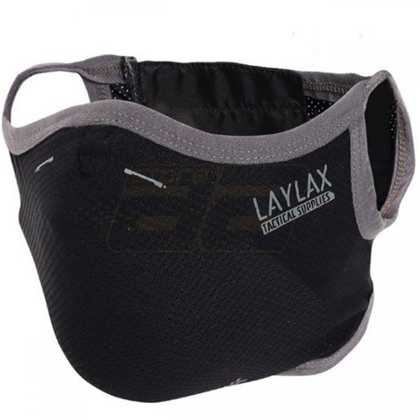 Laylax Battle Style AeroFlex Face Guard ICE - Black - S/M