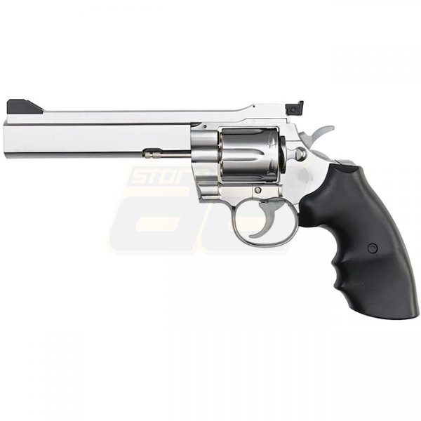 Marui Python PPC Custom Spring Revolver 6 Inch - Silver