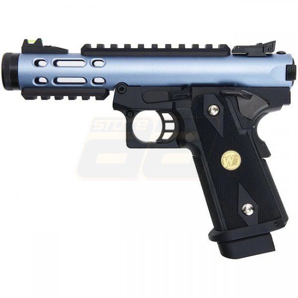 WE-Tech Hi-Capa 5.1 Galaxy Type A Gas Blow Back Pistol Slide K Frame - Blue