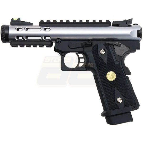 WE-Tech Hi-Capa 5.1 Galaxy Type A Gas Blow Back Pistol Slide K Frame - Silver