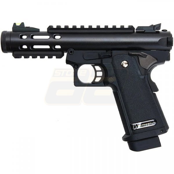 WE-Tech Hi-Capa 5.1 Galaxy Type A Gas Blow Back Pistol Slide R Frame - Black