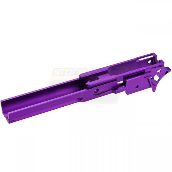 5KU Marui Hi-Capa 4.3 GBB Aluminum Frame Blank Rail Version - Purple