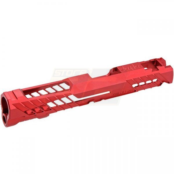 Dr.Black Marui Hi-Capa 5.1 GBB Slide Type 706 Aluminum - Red