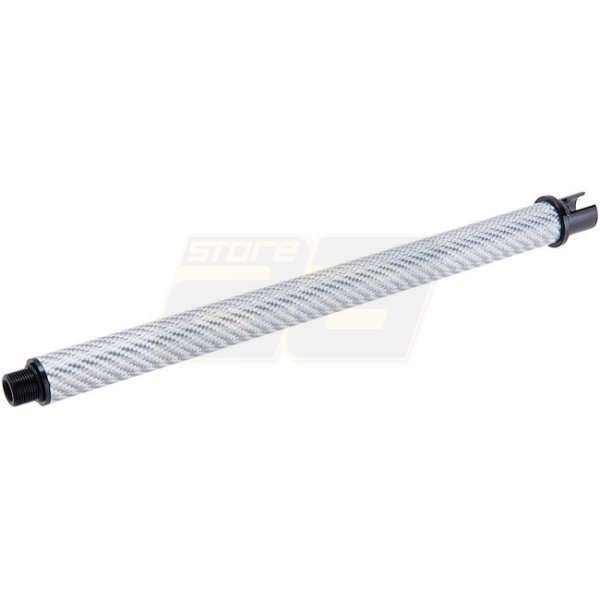 Dr.Black Marui MWS GBBR Outer Barrel Carbon Fiber 10.5 Inch - Silver