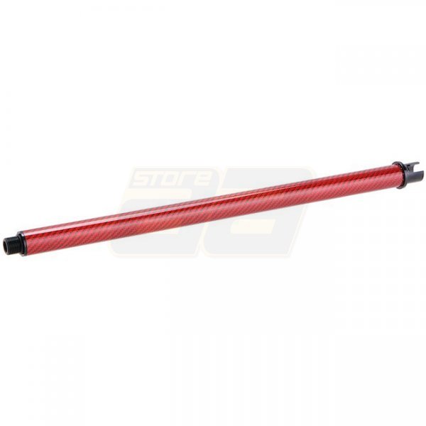Dr.Black Marui MWS GBBR Outer Barrel Carbon Fiber 14 Inch - Red