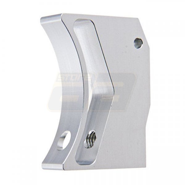 Revanchist Hi-Capa GBB Flat Trigger Type D Aluminum - Silver