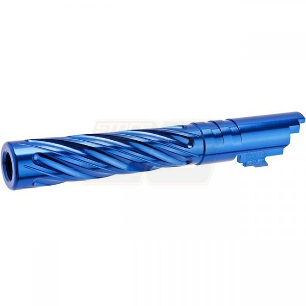 Dr.Black Hi-Capa 5.1 GBB Outer Barrel Type Spiral Storm - Blue