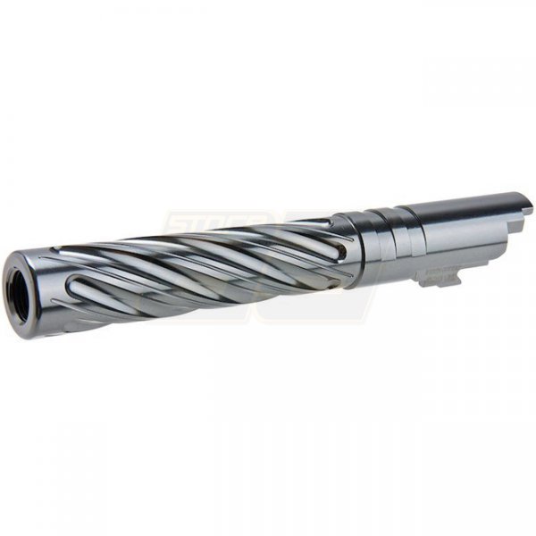 Dr.Black Hi-Capa 5.1 GBB Outer Barrel Type Spiral Storm - Grey