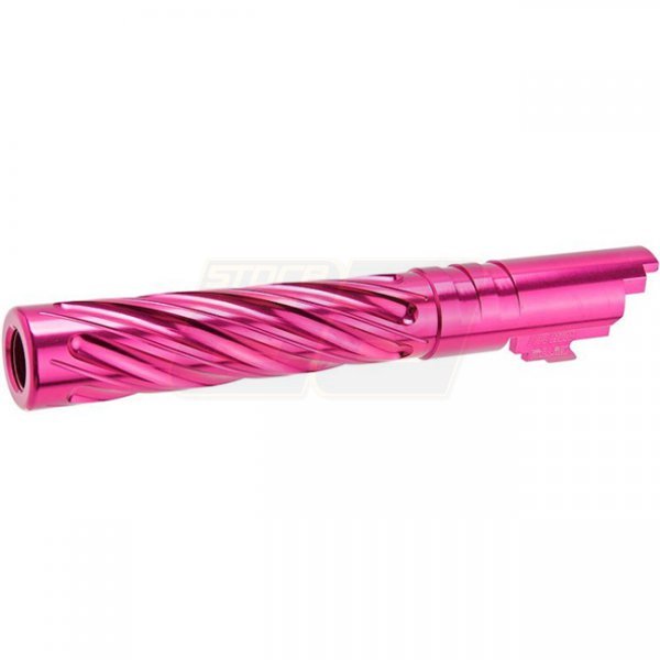 Dr.Black Hi-Capa 5.1 GBB Outer Barrel Type Spiral Storm - Magenta