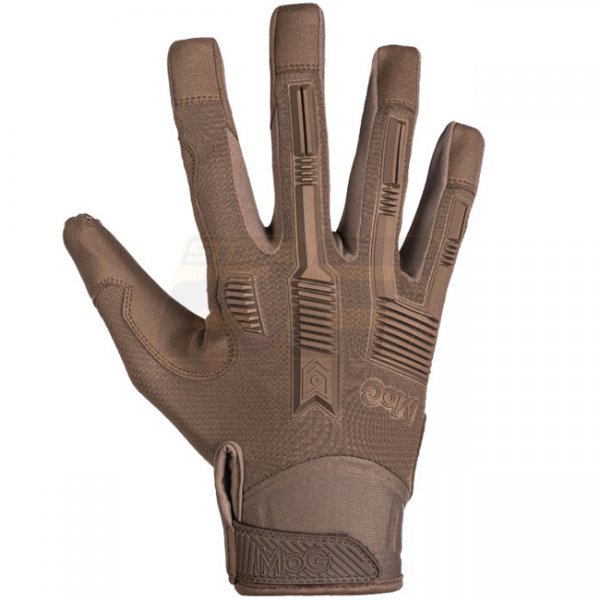 MoG Target High Abrasion ErgoShield Glove - Coyote Brown - M