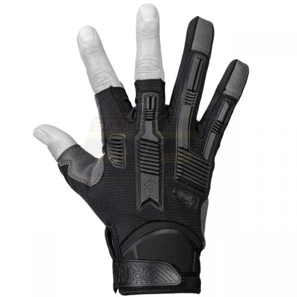 MoG Target High Abrasion Ergoshield Trivium Glove - Black - L