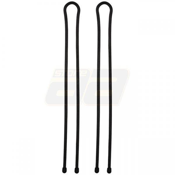Nite Ize Gear Tie Reusable Rubber Twist Tie 2 Pack 32 Inch - Black