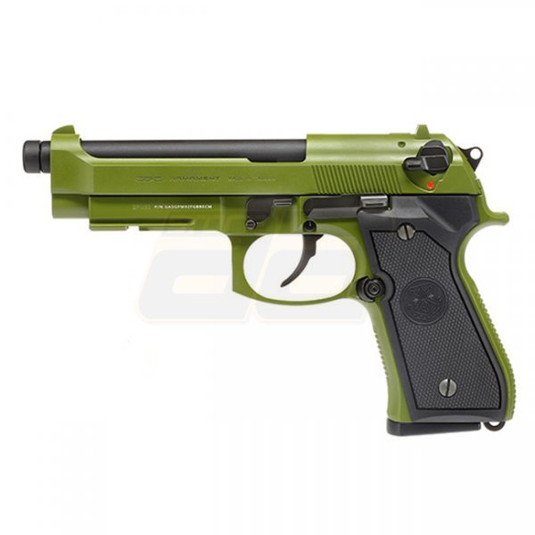 G&G GPM92 GP2 Co2 Blow Back Pistol - Green