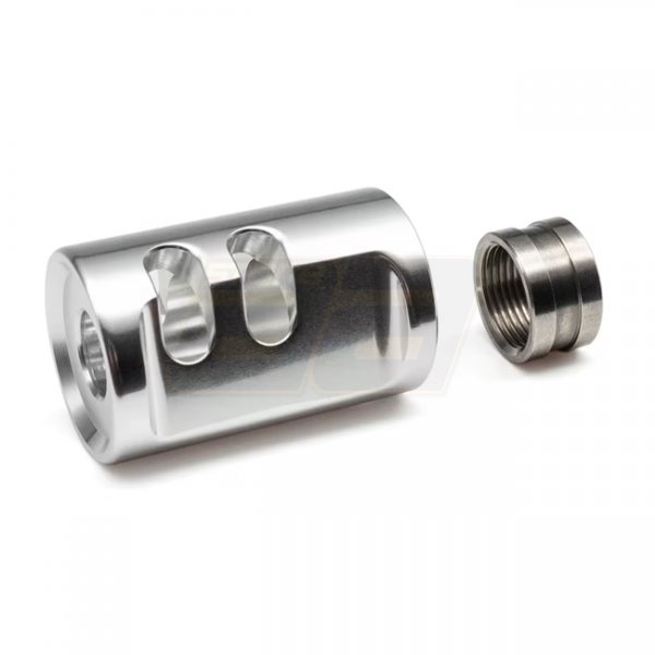 TTI AAP-01 Type-A Compensator 14mm CCW - Silver
