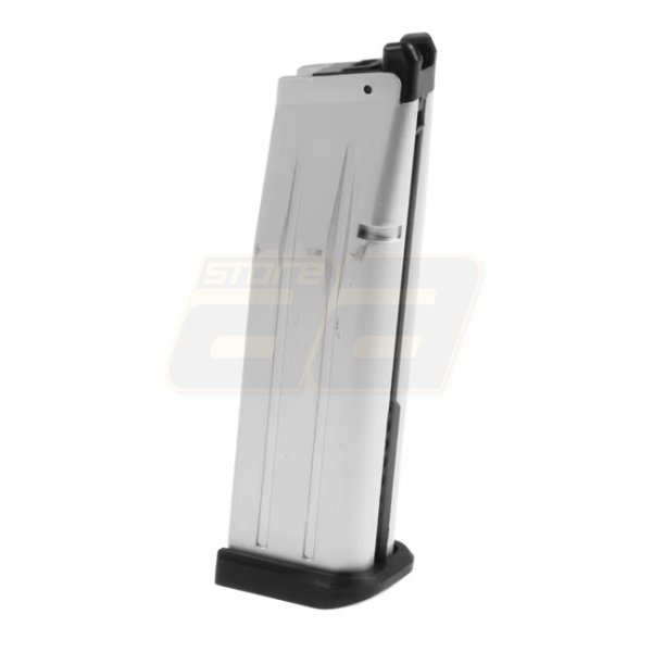 WE Hi-Capa 4.3 28rds Gas Magazine - Silver