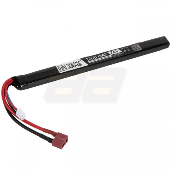 Specna Arms 7.4V 1200mAh 20C/40C Li-Po Battery AK Stick - T-Type