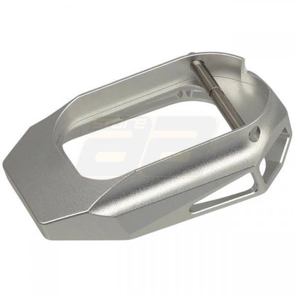 5KU Marui Hi-Capa GBB Hollow Magwell Aluminum - Silver