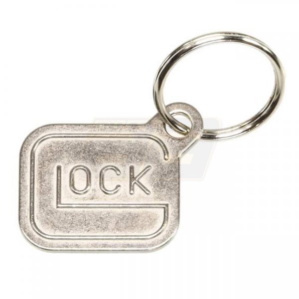 Glock Keychain Glock Logo Metal - Silver