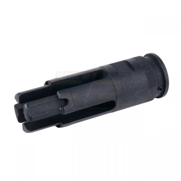 Airsoft Artisan FH556 Style Flash Hider 14mm CCW - Black
