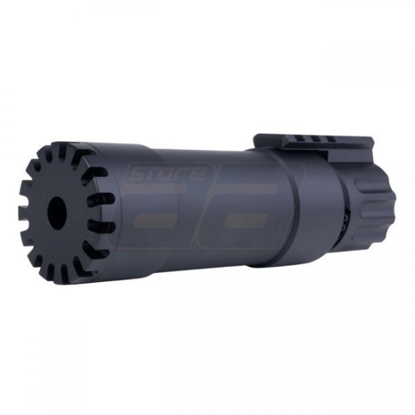 Angry Gun KWA MP9 / KSC TP9 Compact Suppressor Tracer - Black