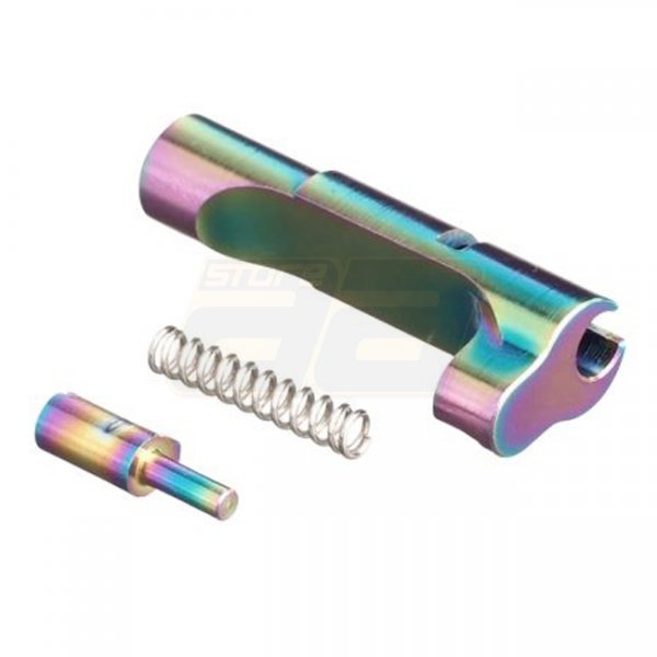 CowCow Marui Hi-Capa GBB Match Grade Mag Release - Rainbow