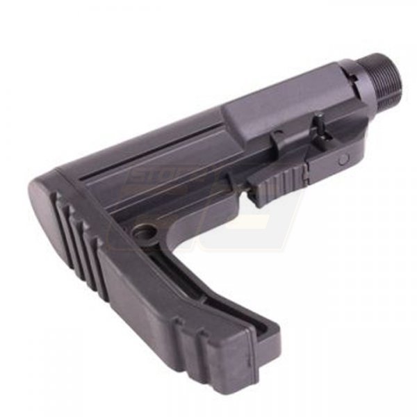 Cyma CGS MF Style Stock & 6 Point Buffer Tube Combo Set Short Version - Black