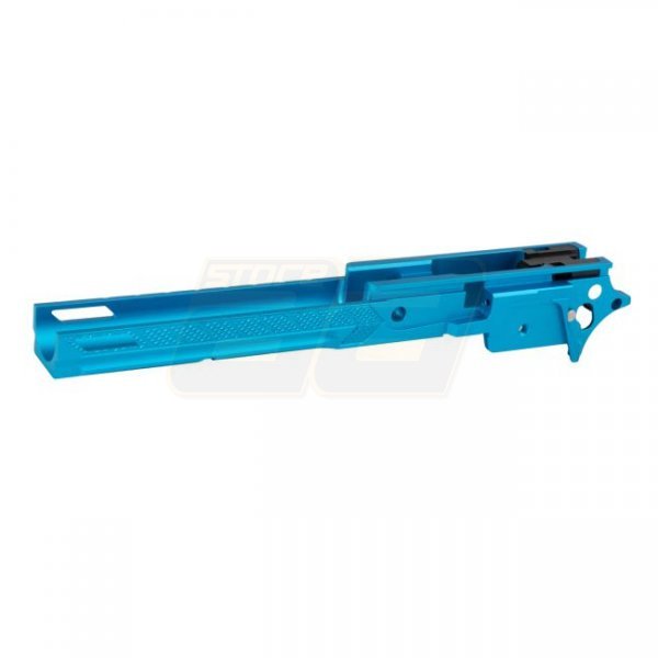 Dr.Black Marui Hi-Capa 5.1 GBB Frame Style 05 CNC Aluminum - Aqua