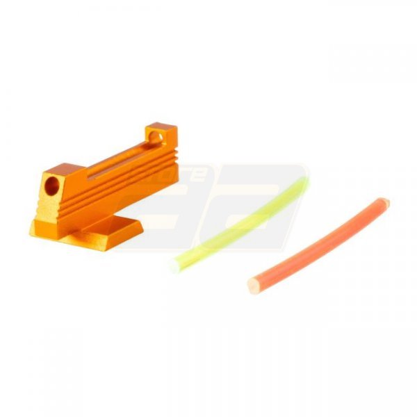 Dr.Black Marui Hi-Capa GBB Fiber Optic Front Sight Aluminium - Orange