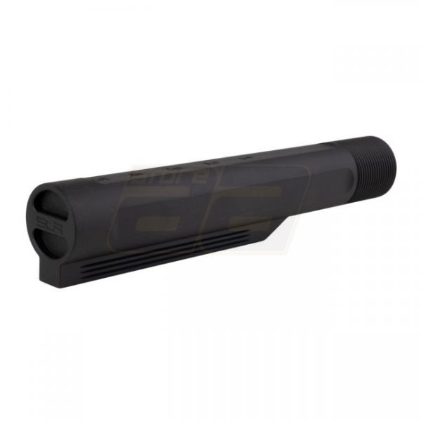 Dytac SLR Rifleworks M4 GBBR Buffer Tube Assembly Castle Nut & End Plate - Black