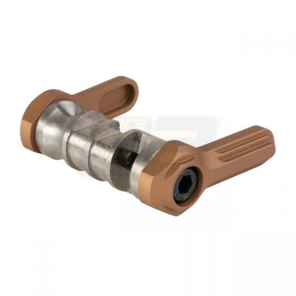 Revanchist VFC M4 GBBR Ambi Selector Stainless Steel Type B - Tan