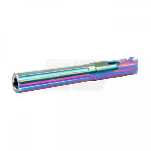 5KU Marui Hi-Capa 5.1 GBB Outer Barrel Stainless Steel M11 CW - Rainbow