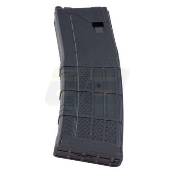 Angry Gun Lancer Systems L5AWM V2 MWS GBBR 5.56 Type Opqaue 35rds Gas Magazine - Black