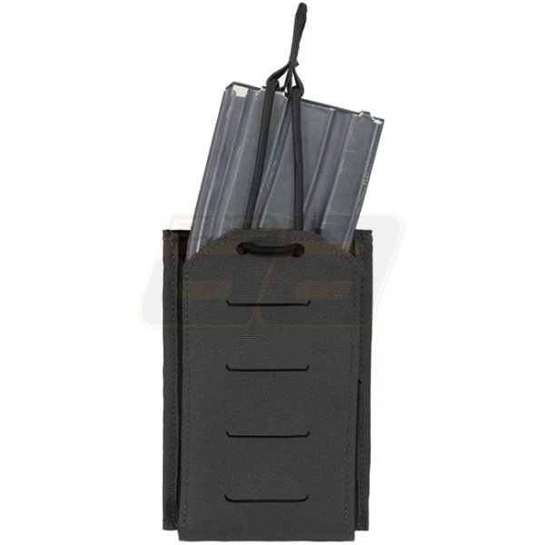 Warrior Laser Cut Single Bungee 5.56 Magazine Pouch - Black