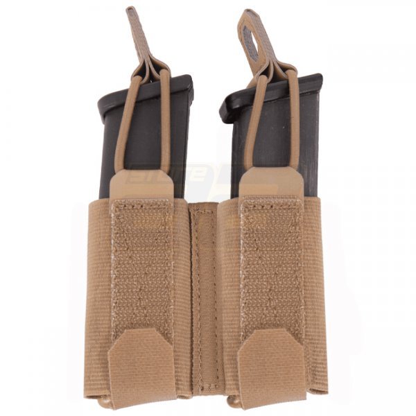 Warrior Kangaroo Insert Double 9mm Mag Pouch - Tan