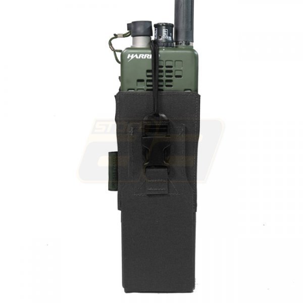 Warrior Laser Cut MBITR/Harris Radio Pouch - Black