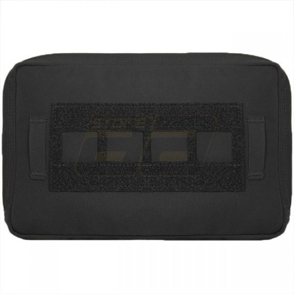 Warrior Laser Cut Large Horizontal Utility Pouch - Black