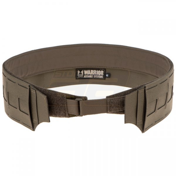 Warrior Laser Cut Low Profile MOLLE Belt - Ranger Green - S