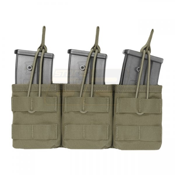 Warrior Triple G36 / SIG 550 Open Magazine Pouch - Black