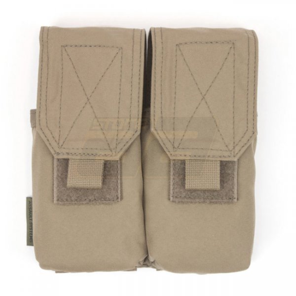 Warrior Double Covered Magazine Pouch G36 - Coyote