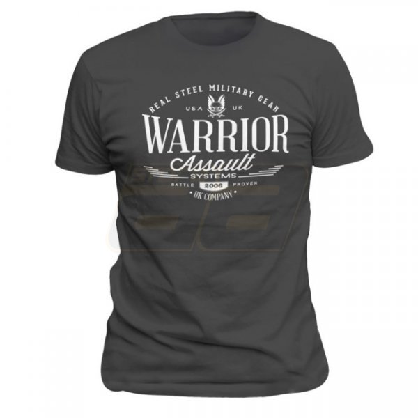 Warrior Vintage T-Shirt - Charcoal - XL