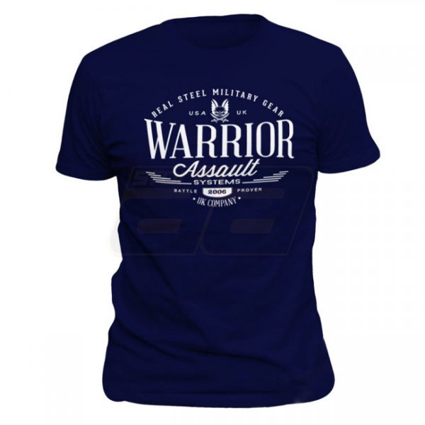 Warrior Vintage T-Shirt - Navy - M