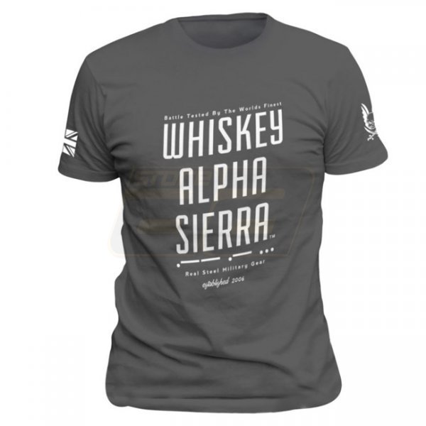 Warrior Whiskey Alpha Sierra WAS T-Shirt - White - L