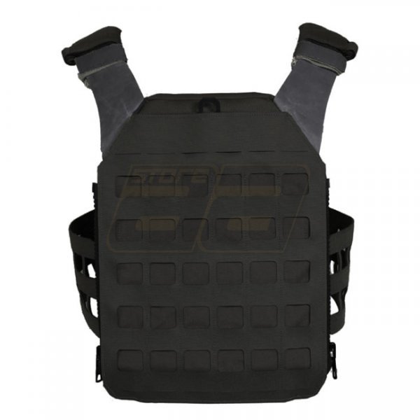 Warrior Laser Cut Assaulters Back Panel - Black