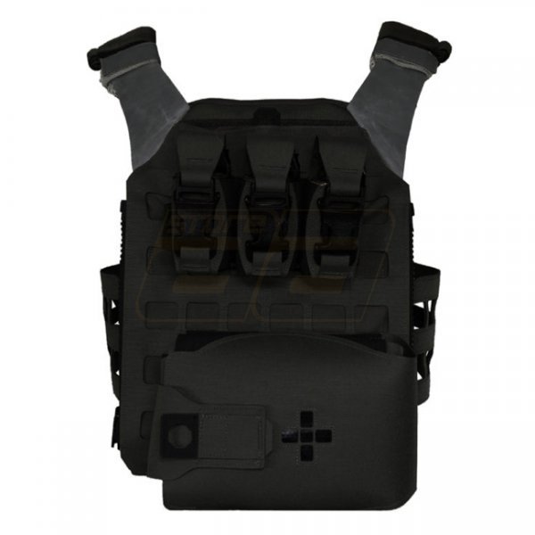 Warrior Laser Cut Assaulters Back Panel Mk1 - Black