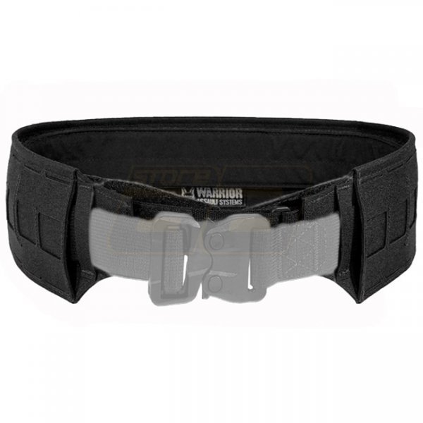 Warrior Laser Cut Low Profile MOLLE Belt - Black - M